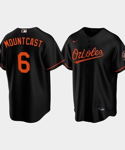 Men's Baltimore Orioles Ryan Mountcastle 6 Alternate Black Jersey