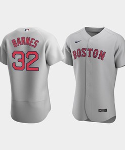 Men's Boston Red Sox 32 Matt Barnes Gray Road Jersey