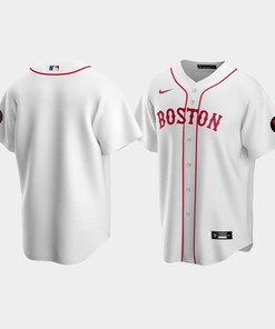 Men's Boston Red Sox White Alternate Jerry Remy Jersey