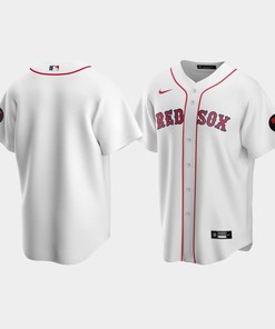 Men's Boston Red Sox White Home Jerry Remy Jersey