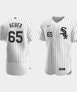 Men's Chicago White Sox 65 Codi Heuer White Home Jersey