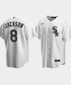 Men's Chicago White Sox 8 Bo Jackson White Home Jersey