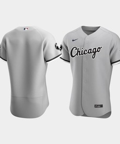 Men's Chicago White Sox Gray MR Patch Jersey
