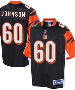 Mens Cincinnati Bengals T.j. Johnson Nfl Pro Line Team Color Jersey