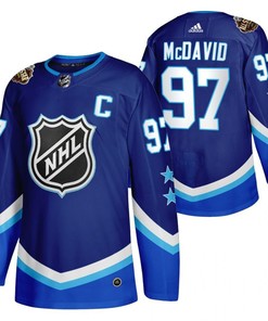 Men's Connor McDavid Oilers Western Blue 2022 All-Star Jersey 97 Jersey