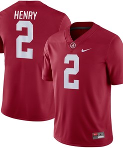 Mens Derrick Henry Crimson Alabama Crimson Tide Game Jersey Ncaa