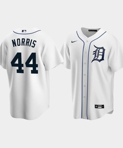 Men's Detroit Tigers 44 Daniel Norris White Home Jersey