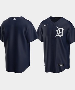 Men's Detroit Tigers Alternate Navy Jersey