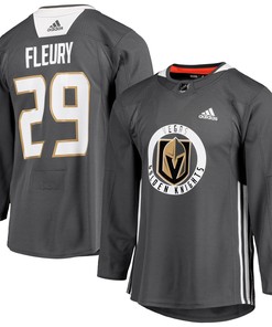 Men's Gray Vegas Golden Knights Practice Jersey Jersey