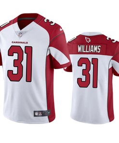 Men's Jersey Arizona Cardinals Darrel Williams 31 White Vapor Limited Jersey
