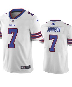 Men's Jersey Buffalo Bills Taron Johnson 7 White Vapor Limited Jersey