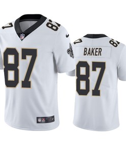 Men's Jersey New Orleans Saints Kawaan Baker 87 White Vapor Limited Jersey