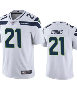 Men's JerseyArtie Burns 21 Seattle Seahawks White Vapor Limited Jersey