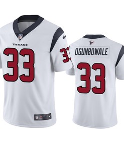 Men's JerseyHouston Texans Dare Ogunbowale 33 White Vapor Limited Jersey - Men's