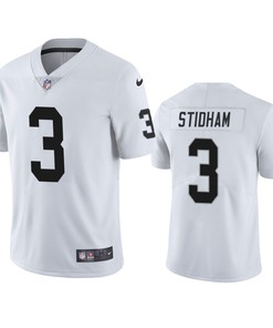 Men's JerseyLas Vegas Raiders Jarrett Stidham 3 White Vapor Limited Jersey