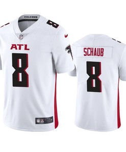 Men's JerseyMatt Schaub 8 Atlanta Falcons White Vapor Limited Jersey
