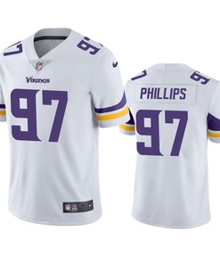 Men's JerseyMinnesota Vikings Harrison Phillips 97 White Vapor Limited Jersey