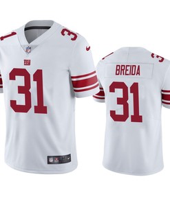 Men's JerseyNew York Giants Matt Breida 31 White Vapor Limited Jersey