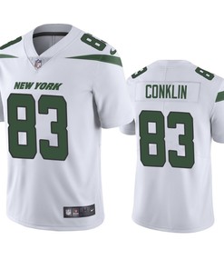 Men's JerseyNew York Jets Conklin 83 White Vapor Limited Jersey