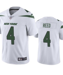 Men's JerseyNew York Jets D.J. Reed 4 White Vapor Limited Jersey