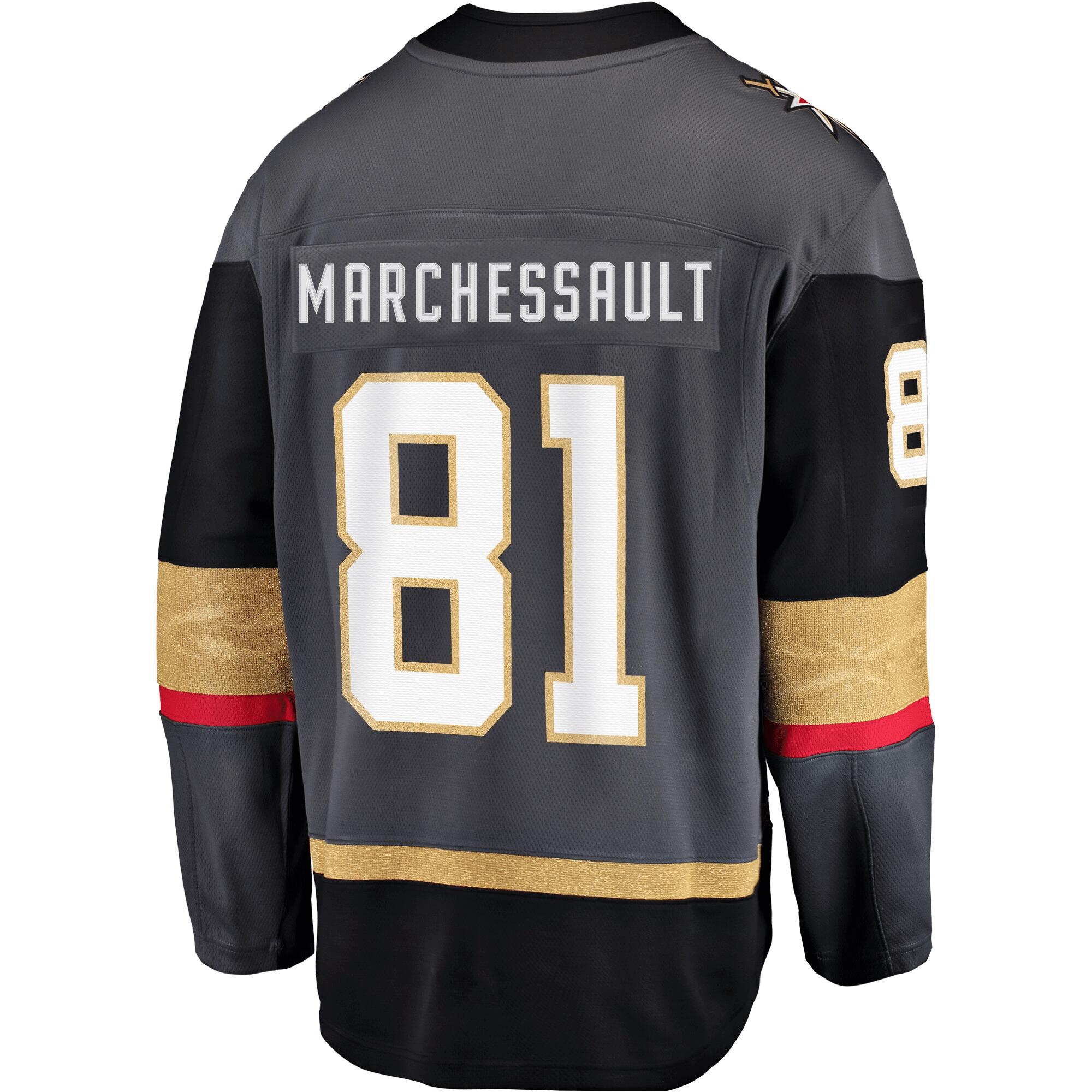 Men's Jonathan Marchessault Vegas Golden Knights Black Home Breakaway Player Jersey Jersey