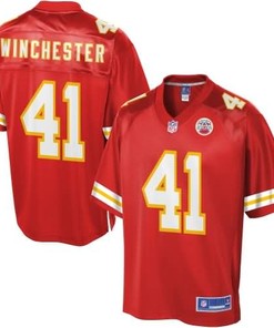 Mens Kansas City Chiefs James Winchester Nfl Pro Line Team Color Jersey