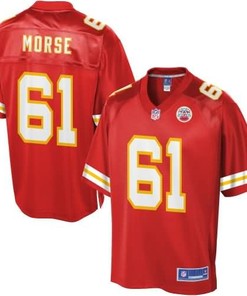 Mens Kansas City Chiefs Mitch Morse Nfl Pro Line Team Color Jersey