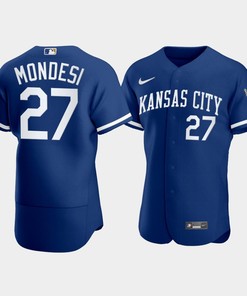 Men's Kansas City Royals Adalberto Mondesi 27 2022-23 Blue Jersey