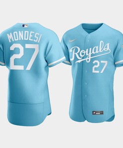 Men's Kansas City Royals Adalberto Mondesi 27 2022-23 Powder Blue Jersey