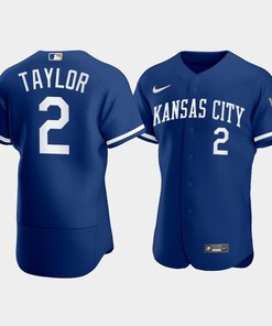 Men's Kansas City Royals Michael A. Taylor 2 2022-23 Blue Jersey