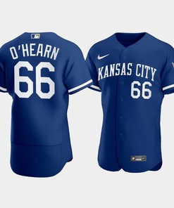 Men's Kansas City Royals Ryan O'Hearn 66 2022-23 Blue Jersey