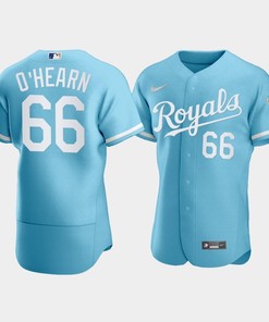 Men's Kansas City Royals Ryan O'Hearn 66 2022-23 Powder Blue Jersey