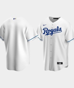 Men's Kansas City Royals White Home Jersey