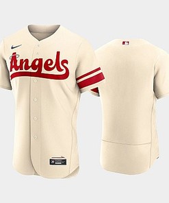 Men's Los Angeles Angels 2022-23 City Connect Cream Jersey