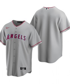 Mens Los Angeles Angels Mlb 2020 Alternate Gray Jersey Gift For Phillies Fans