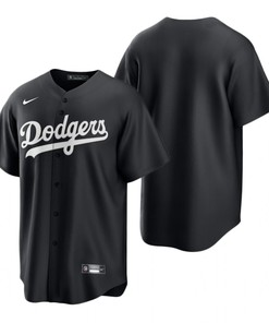 Mens Los Angeles Dodgers Mlb Baseball Team White Black Jersey Gift For Dodgers Fans
