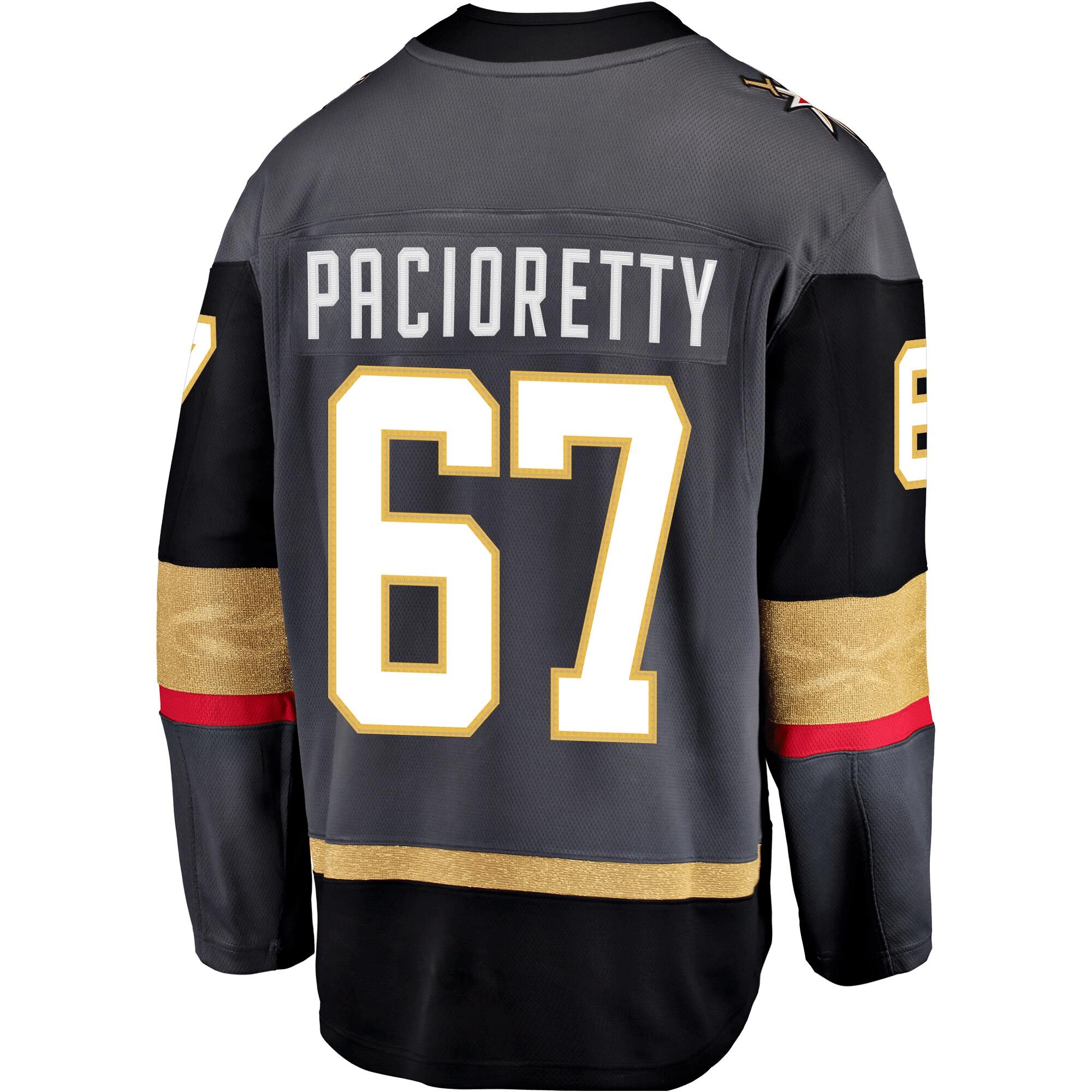 Men's Max Pacioretty Black Vegas Golden Knights Breakaway Player Jersey Jersey