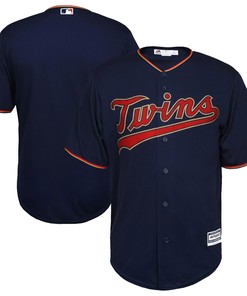 Men's Navy Minnesota Twins Alternate Official Cool Base Team Jersey