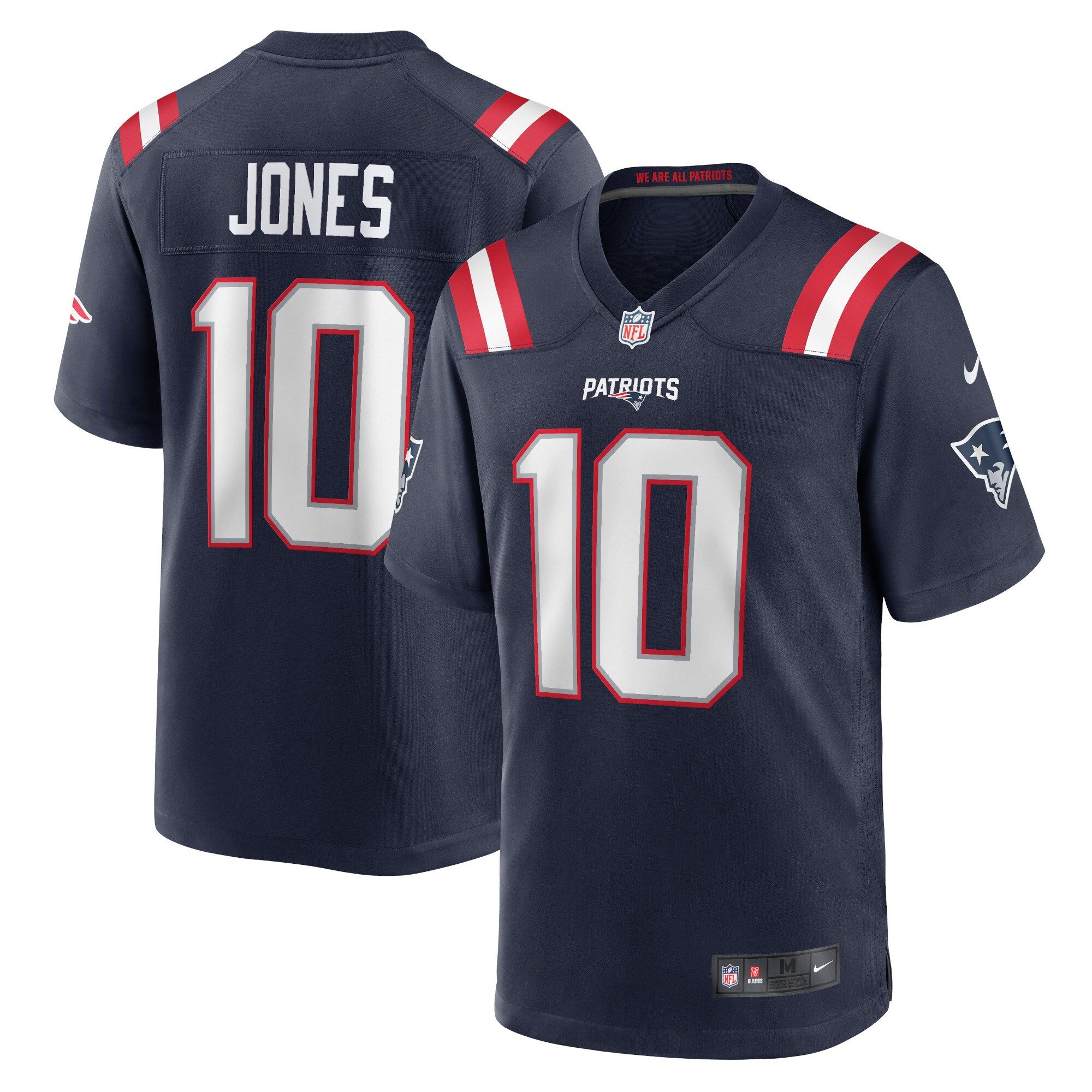 Mens New England Patriots Mac Jones Navy 2021 Nfl Draft First Round Pick Game Jersey Gift For New England Patriots Fans