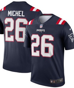 Mens New England Patriots Sony Michel Nike Navy Legend Jersey