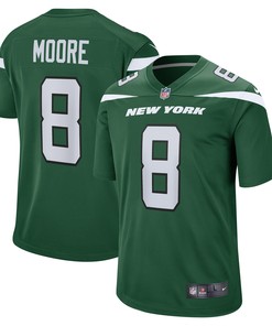 Mens New York Jets Elijah Moore Gotham Green 2021 Nfl Draft Pick Player Game Jersey Gift For New York Jets Fans