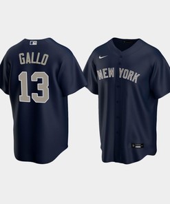 Men's New York Yankees Joey Gallo 13 Alternate Navy Jersey