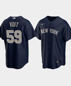 Men's New York Yankees Luke Voit Alternate Navy Jersey