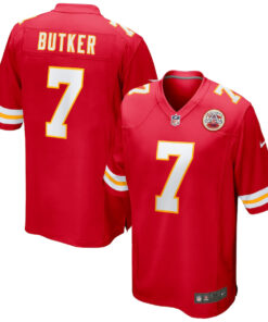Kansas City Chiefs Harrison Butker #7 Nfl Red Jersey Jersey