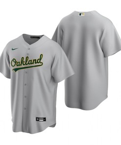 Mens Oakland Athletics Mlb 2020 Road Gray Jersey Gift For Athletics And Baseball Fans