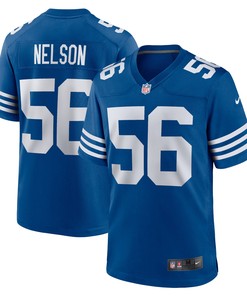 Mens Quenton Nelson Royal Indianapolis Colts Alternate Game Jersey Nfl