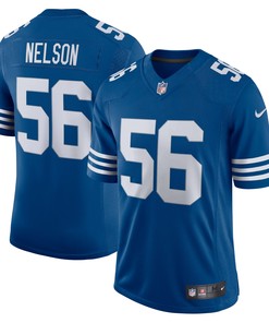 Mens Quenton Nelson Royal Indianapolis Colts Alternate Vapor Limited Jersey Nfl