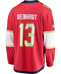 Men's Sam Reinhart Red Florida Panthers Breakaway Player Jersey Jersey