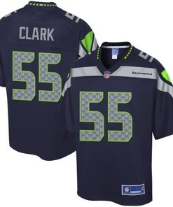 Mens Seattle Seahawks Frank Clark Nfl Pro Line Team Color Jersey