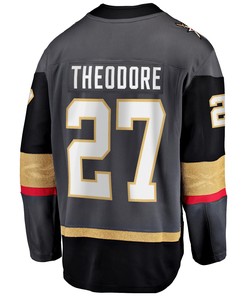 Men's Shea Theodore Gray Vegas Golden Knights Home Premier Breakaway Player Jersey Jersey